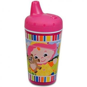Lamaze Y6084 - Vaso aislante, 270 ml, diseño Emily, color rosa