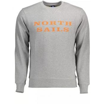 North Sails Gray Cotton Sweatshirt - M