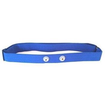 GO-SHOPPING24 Correa pectoral Soft-Strap azul para Polar H1, H2, H3, H6, H7, H10 en tallas M-XXL
