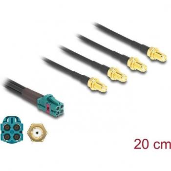 Cable Antena Mini FAKRA Z Cuádruple a 4 x SMA Tipo A Premium