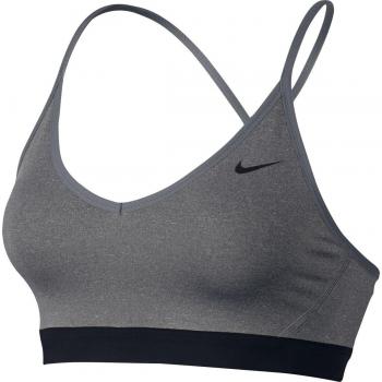 Nike W Nk Favorites Bra Sujetador Deportivo, Mujer, Gris