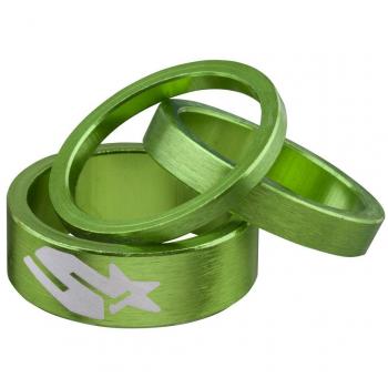 Spank Tweet Tweet - Manillar para Bicicletas, Color Verde