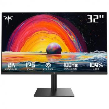 Monitor Gaming KTC H32T13 32 QHD 2560x1440, 100Hz, FreeSync/G-Sync, Bajo Luz Azul