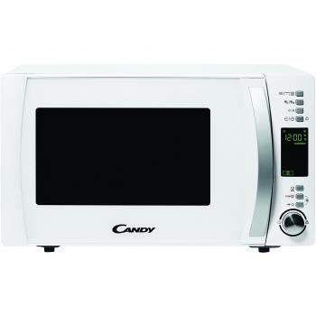 Candy X-Range CMXG 25DCW, Microondas con Grill, 25L, 1450W, 5 Niveles, Digital, 40 Programas, Bloqueo, Plato 31,5CM, Grill Rack, Plato Crunchy, Express Cooking, Temporizador, App simply-Fi, Blanco