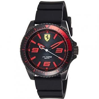 Scuderia Ferrari Reloj Análogo clásico para Hombre de Cuarzo con Correa en Silicona 830465