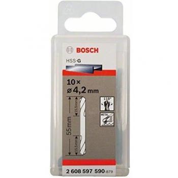Bosch 2 608 597 590 - Pack de 10 brocas de doble punta