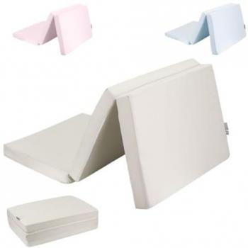 Colchón Plegable Kikkaboo Dream Big 60x120x5cm Beige Algodón con Cremallera