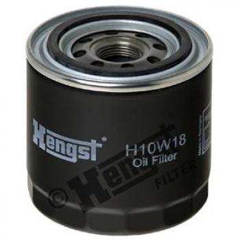 Filtro de aceite HENGST FILTER H10W18, tipo: Filtro de aceite, características: compatible con múltiples modelos de vehículos, alta eficiencia en la filtración de impurezas, diseño optimizado para un flujo adecuado del aceite, fabric