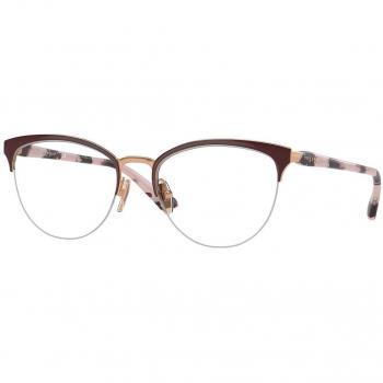 Vogue Eyewear VO4304 5170 Women’s Eyeglasses Burgundy Size 53 - Blue Light Block Available