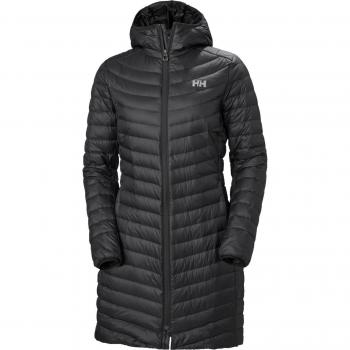 Chaqueta aislante larga Helly Hansen Verglas Long Down Insulator negro mujer - L