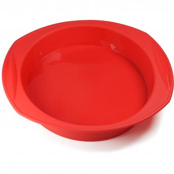 MasterChef Junior Molde para Tartas, Silicona, Rojo, 29x25.3x5.3 cm