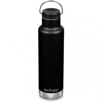 Klean Kanteen Insulated Classic Loop Cap Black 592 ml Bottle