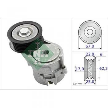 Brazo tensor para correa v-ribbed INA 534 0246 10