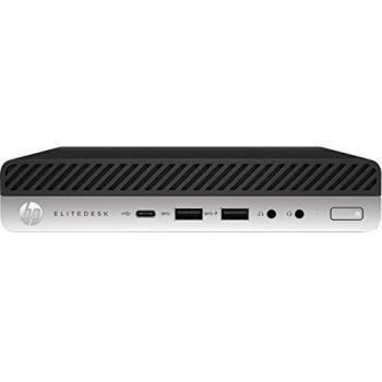 HP EliteDesk 800 G5 Intel® CoreTM i7 9ª generación de procesadores i7-9700 16 GB DDR4-SDRAM 512 GB SSD Mini PC Negro, Plata Windows 10 Pro