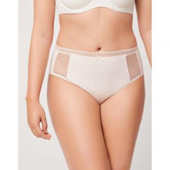 Braga alta Ysabel Mora con transparencias y detalle de encaje