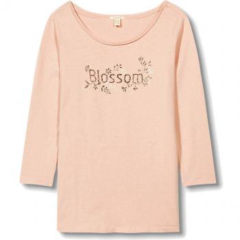 Esprit Women's Women's Beige Long Sleeve Top In Size S Beige