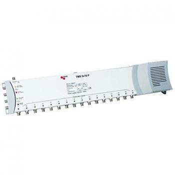 Triax TMS 5x16 P - Conmutador múltiple con fuente de alimentación