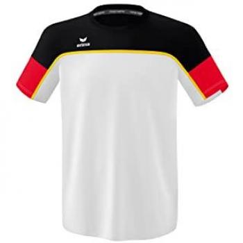 Camiseta de Manga Corta Unisex Erima Change para Niños - Color Blanco y Negro - Talla 152