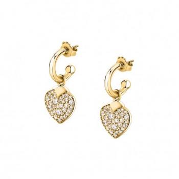 Pendientes de Acero para Mujer Morellato, Colección Istanti, Diseño Corazón - SAVZ15