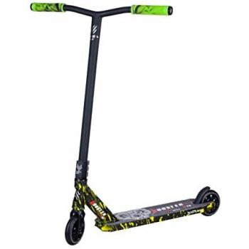 Patinete Freestyle Bestial Wolf Booster B18 Edición Limitada Negro y Verde para Trucos y Saltos