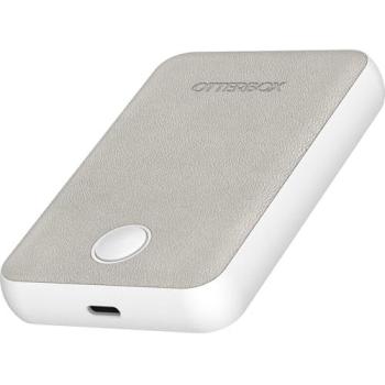 Power Bank Inalámbrica OtterBox MagSafe 5000 mAh (7.5W) USB-C Blanca