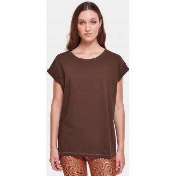 Camiseta Mujer Urban Classics de Hombros Amplios - Talla XS a 4XL - Color Marrón