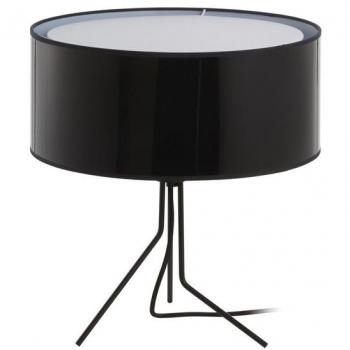 Lámpara de sobremesa EXO LIGHTING DIAGONAL 855C-G05X1A-02-SB Negra, 38 cm de altura, diseño diagonal Small, fabricada en metal y material sintético