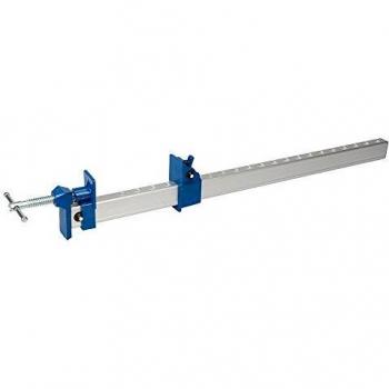 Silverline VC62 - Abrazadera con carril de aluminio