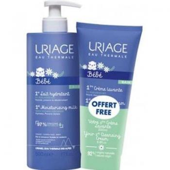Pack Uriage Bebé 1era Leche Hidratante 500ml + Crema Lavante 200ml