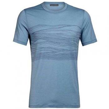 Icebreaker 150 Tech Lite Crewe 1000 Vistas - Camiseta de manga corta para hombre