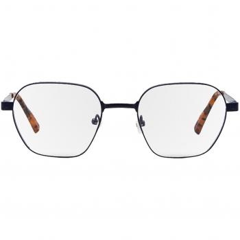 Karun Rana KAUF0273 Men's Eyeglasses Blue Size 51 - Frame Only, Blue Light Block Available