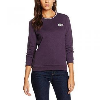 Lacoste L!VE Sf9479-00, Sudadera para Mujer, Morado