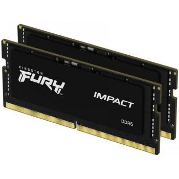 Kingston FURY Impact 64GB (2x32GB) DDR5 4800MHz CL38 SO-DIMM Memory Kit