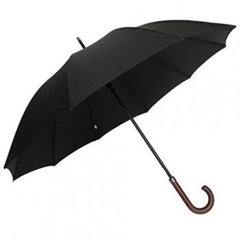 SMATI Paraguas Largo Hombres Caballeros - Fuerte - Antiviento - Automático