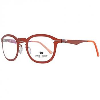 Montura de Gafas Ópticas Hombre Greater Than Infinity GT003 46V06 Naranja Talla Única