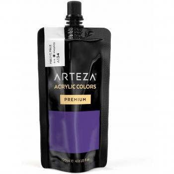 ARTEZA Pintura acrílica para manualidades y arte | Tubo de 120 ml | Acrílico de color Malva Pálido