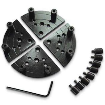 Holzstar - Plato de garras 4-mordazas Profi-SET