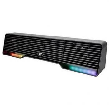 Thermaltake Argent DS 100 Desktop Fan - 2500 RPM, USB 5V, RGB Lighting