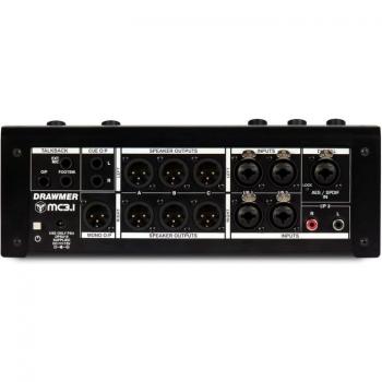 Drawmer MC3.1 Active Studio Monitor Controller with Volume Control and Input Switching