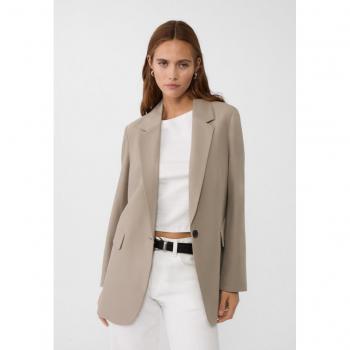 Stradivarius Brown Regular Fit Blazer XS