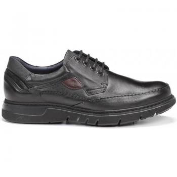 Zapatos Fluchos para Hombre con Plantillas Extraíbles en Color Negro modelo Blucher Laboral