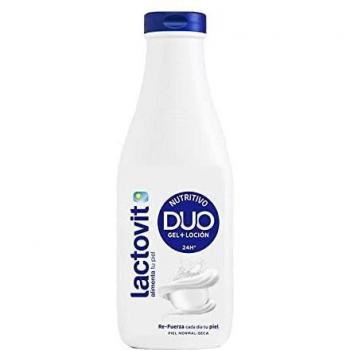 Gel + Loción DUO Nutritivo, con un 50% de Loción Hidratante, para Pieles Normales y Secas, 600 ml