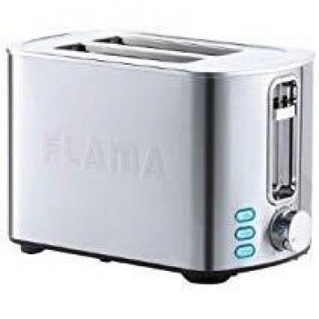 Flama S0427367 Tostadora 962Fl, 850 W, Acero Inoxidable, Materiales Varios