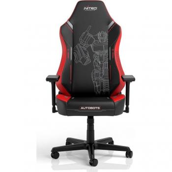 Silla Gaming Nitro Concepts X1000 Transformers Autobots Negra/Roja
