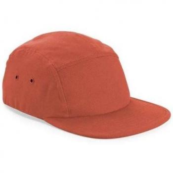 Gorra de béisbol de lona de algodón Beechfield Unica Naranja