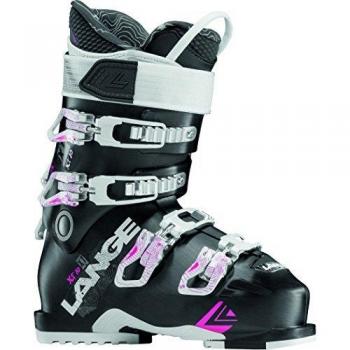 Lange XT 80 W - Botas de esquí de mujer, color Negro / Lila, talla 23.5