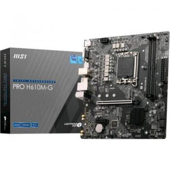 MSI H610M-G DDR4 LGA 1700 Micro-ATX Motherboard