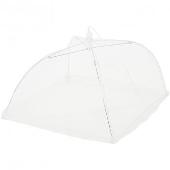 2 x plegable rejilla de protección de alimentos pastel barbacoa cubre plegable paraguas