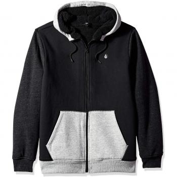 Volcom Sngl STN Lined Zip Black Combo S