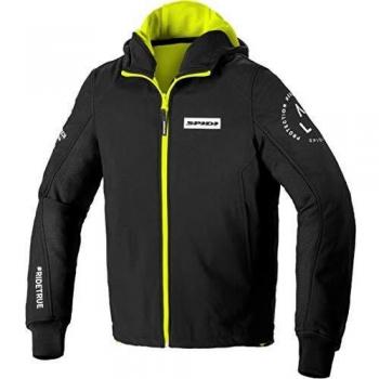 SPIDI ARMOR EVO Y SUDADERA MOTORISTA AMARILLO FLUO 3XL
